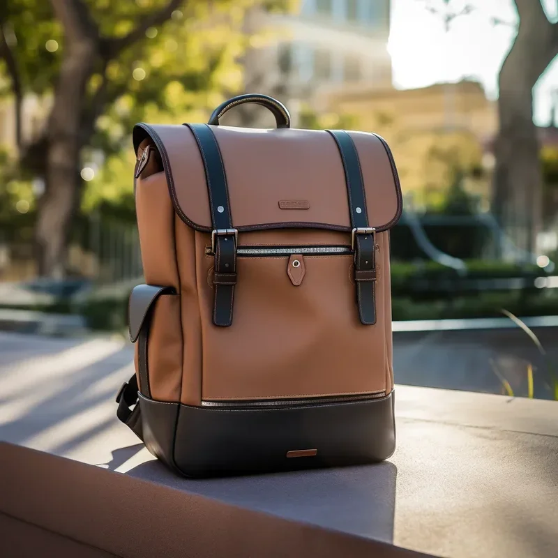 Minimalist Slim Backpack - Premium Design #9