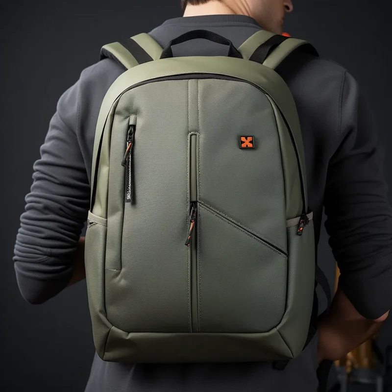 Minimalist Slim Backpack - Premium Design #43